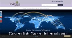 Desktop Screenshot of cavendishgreen.com